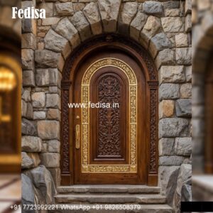 Main Door Grill Designs For Flats, Flat Entrance Design | Decorative Wooden Door Latest