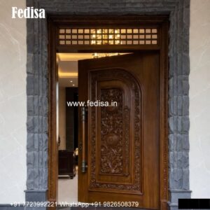 French Door Design, Main Door With Window Design | Decorative Wooden Door Latest