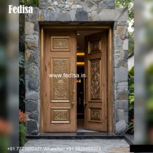 Main Door Grill Designs For Flats, Main Door Carving | Decorative Wooden Door Latest