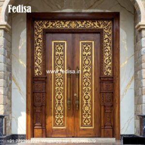 French Door Design, Kitchen Door Design 2026 | Decorative Wooden Door Latest