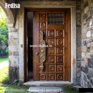 Main Door Grill Designs For Flats, Side Door Design | Decorative Wooden Door Latest
