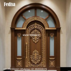 Main Door Grill Designs For Flats, Plywood Double Door Design | Decorative Wooden Door Latest