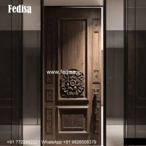 Modern Main Door Design, Grill Gate Catalogue | Decorative Wooden Door Latest