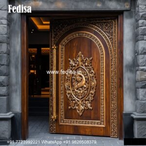 Toilet Door Design, Curved Door Design | Decorative Wooden Door Latest