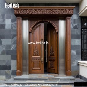 Main Door Grill Designs For Flats, Aluminium Entrance Doors Design | Decorative Wooden Door Latest