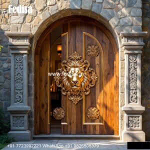 French Door Design, Modern Front Door With Glass | Decorative Wooden Door Latest