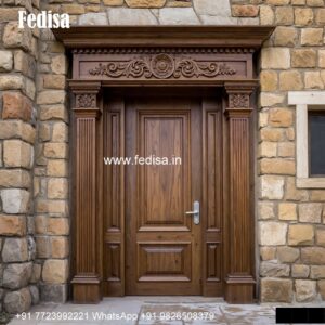 Main Door Grill Designs For Flats, Hall Door Frame Design | Decorative Wooden Door Latest