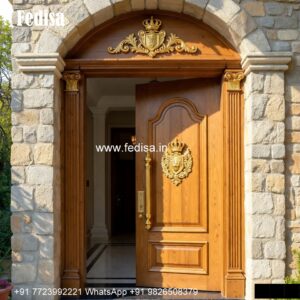 Darvaja Ka Design, Prayer Room Door Design | Decorative Wooden Door Latest