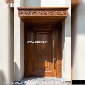 Main Door Grill Designs For Flats, Apartment Door Design | Decorative Wooden Door Latest