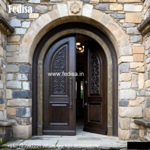 Main Door Grill Designs For Flats, Contemporary Front Door Designs | Decorative Wooden Door Latest