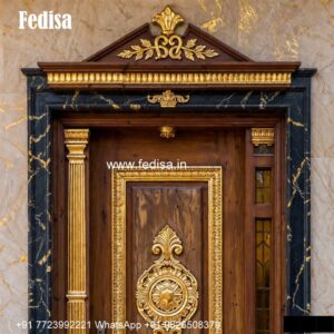 Darwaje Ki Design, Main Door Side Wall Design | Decorative Wooden Door Latest