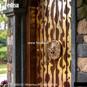 Darwaje Ki Design, Pooja Mandir Door Design For Home | Decorative Wooden Door Latest