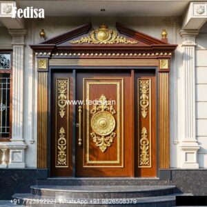 Main Door Grill Designs For Flats, Main Door Design Price | Decorative Wooden Door Latest