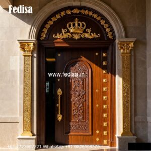 Main Door Grill Designs For Flats, Bedroom Balcony Door Design | Decorative Wooden Door Latest
