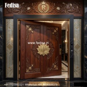 Modern Main Door Design, Ganesh Design Door | Decorative Wooden Door Latest