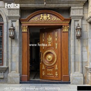 Main Door Grill Designs For Flats, Wooden Door Chokhat Design | Decorative Wooden Door Latest