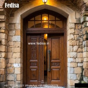 French Door Design, Single Grill Gate Design | Decorative Wooden Door Latest