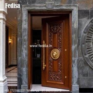 Modern Main Door Design, Lakshmi Main Door Design | Decorative Wooden Door Latest