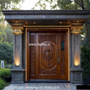 Modern Main Door Design, Wooden Double Door Designs For Main Door | Decorative Wooden Door Latest