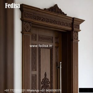 Darvaja Ka Design, Main Door Safety Grill Design | Decorative Wooden Door Latest