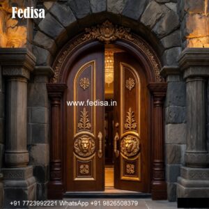 French Door Design, Lakshmi Door Design | Decorative Wooden Door Latest