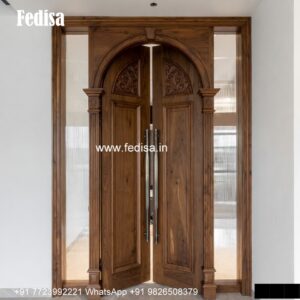Best Door Designs For Home, Pooja Room Bell Design | Decorative Wooden Door Latest
