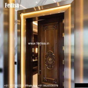 Main Door Grill Designs For Flats, Main Door Granite Design | Decorative Wooden Door Latest