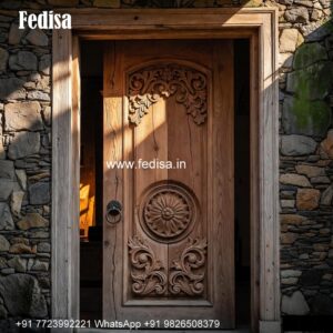 Aluminum Door Design, Front Door Grill Design For House | Decorative Wooden Door Latest