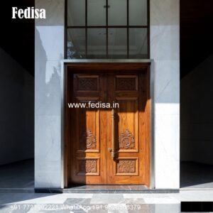 French Door Design, Front Grill Gate | Decorative Wooden Door Latest