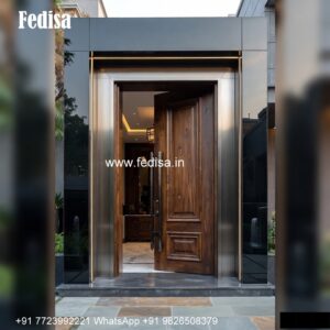 Main Door Grill Designs For Flats, Modern Teak Wood Main Door Design | Decorative Wooden Door Latest