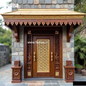 Pvc Door Design, Brass Design For Main Door | Decorative Wooden Door Latest