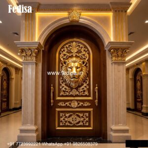 House Front Door Design, Door Handle Design | Decorative Wooden Door Latest