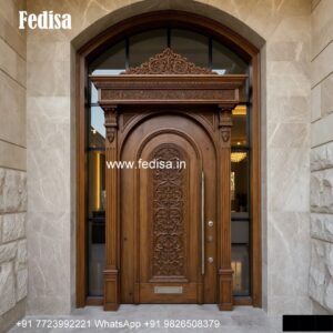 Round Door Design, Mirror Door Design | Decorative Wooden Door Latest