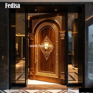 Round Door Design, Plywood Door Design For Bedroom | Decorative Wooden Door Latest
