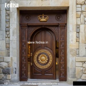 Round Door Design, Main Entrance Sliding Door Design | Decorative Wooden Door Latest