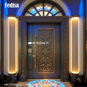 Round Door Design, Wooden Jali Door | Decorative Wooden Door Latest