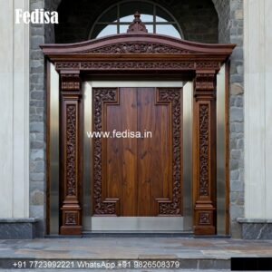 Veneer Door Design, Jali Door Design With Glass | Decorative Wooden Door Latest