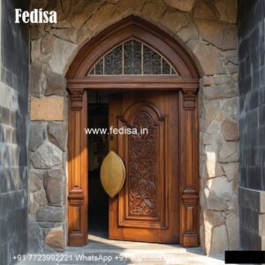 Round Door Design, Simple Door Design In Wood | Decorative Wooden Door Latest