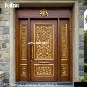 Veneer Door Design, Pooja Room Doors Price | Decorative Wooden Door Latest
