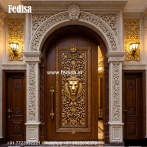 Door And Window Design, Kitchen Door Half Glass Design | Decorative Wooden Door Latest