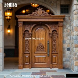 House Front Door Design, Double Door Lock Design | Decorative Wooden Door Latest