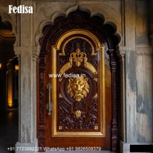 Men Door Design, Flower Door Design | Decorative Wooden Door Latest
