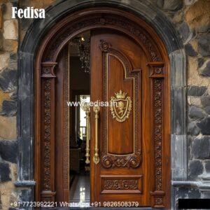 Round Door Design, Double Jali Door Design | Decorative Wooden Door Latest