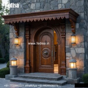 Veneer Door Design, Devara Mane Door Design | Decorative Wooden Door Latest