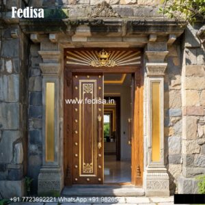 Door Colour Design, Iron Double Door Design For House | Decorative Wooden Door Latest