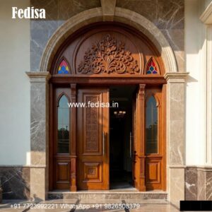 Main Double Door Design, Main Door Grill Design For Home | Decorative Wooden Door Latest