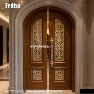 Round Door Design, Grill Gate Catalogue | Decorative Wooden Door Latest