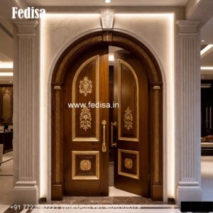 Round Door Design, Iron Gate Design For Flats | Decorative Wooden Door Latest