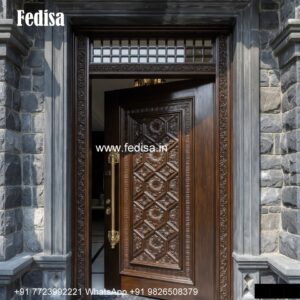 Veneer Door Design, Ss Double Door Design | Decorative Wooden Door Latest