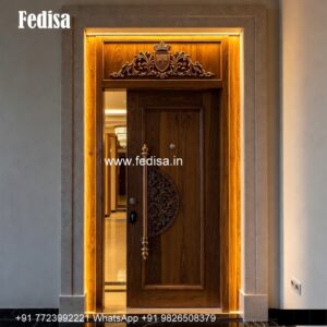Round Door Design, Wooden Grill Door Design | Decorative Wooden Door Latest